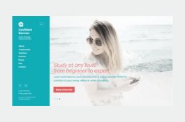 Website for confident german language school